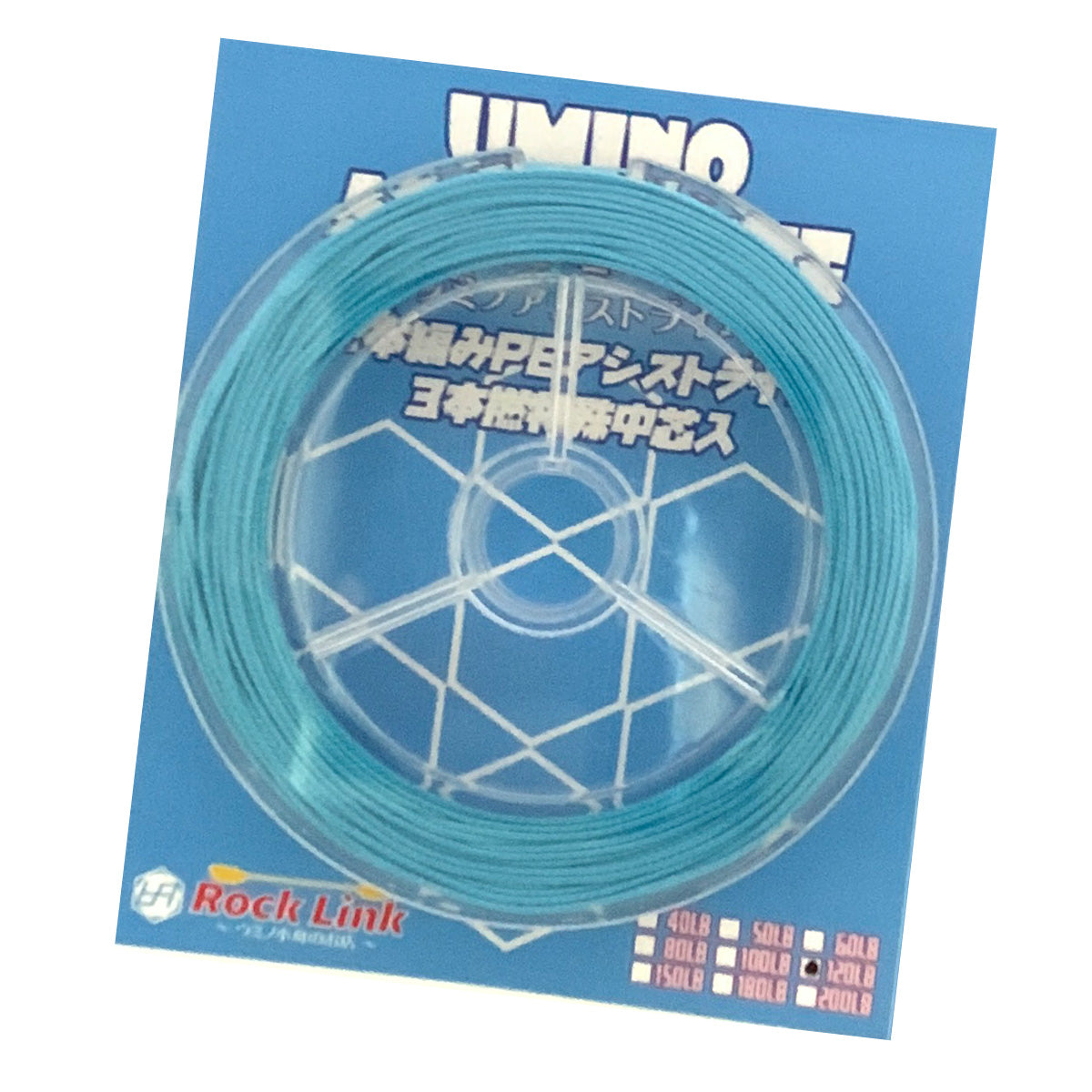 UMINO (ウミノ) PEアシストライン 徳用パック 中芯入 60lb~120lb (8号~15号)