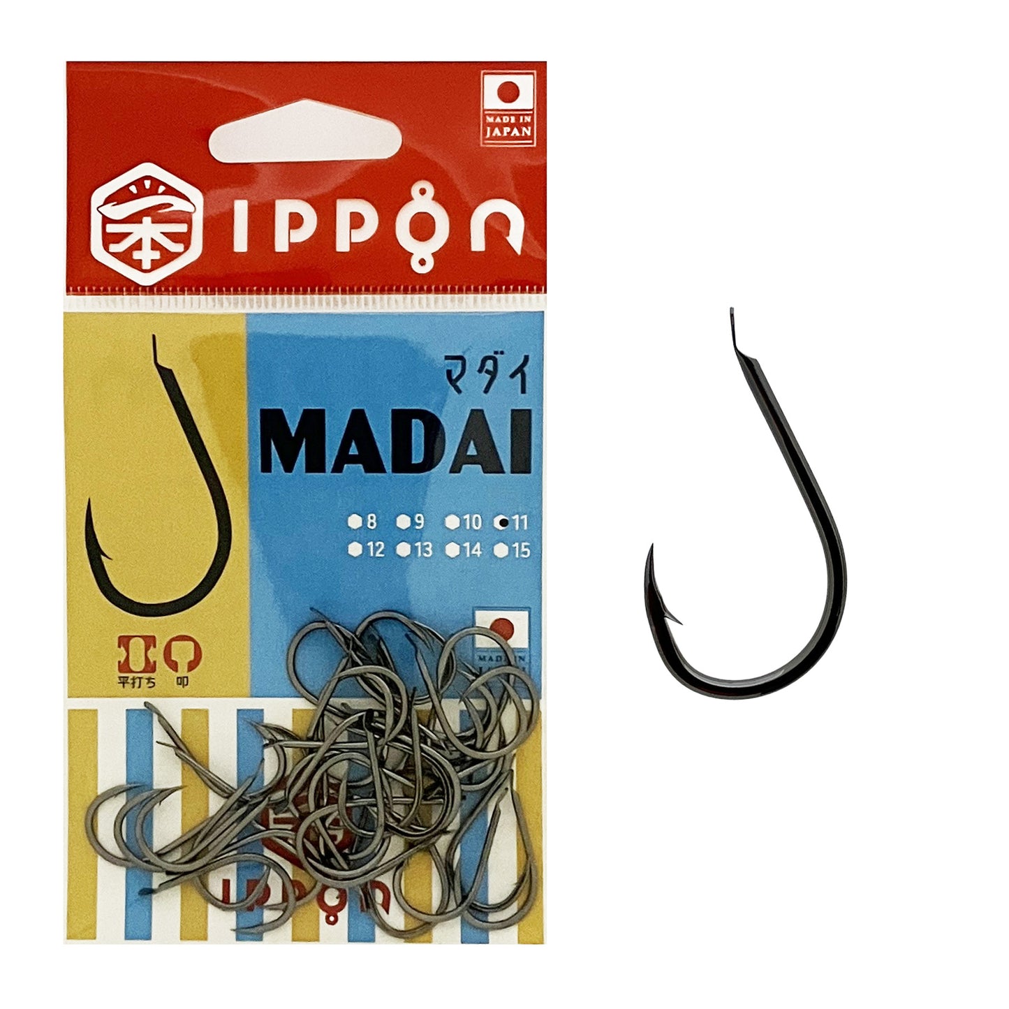 IPPON (一本) マダイ ブラックコート 日本製