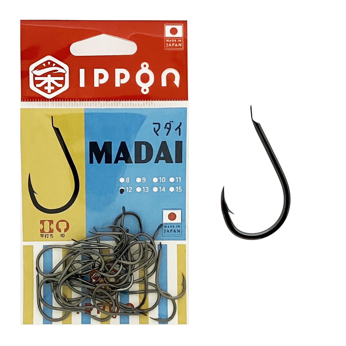 IPPON (一本) マダイ ブラックコート 日本製