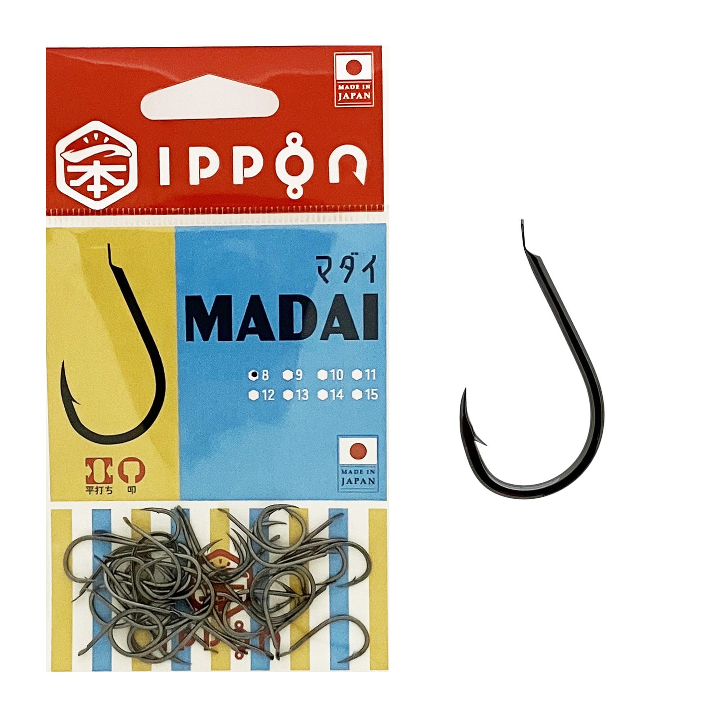 IPPON (一本) マダイ ブラックコート 日本製