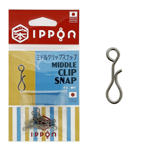 IPPON (一本) ミドルクリップスナップ 日本製