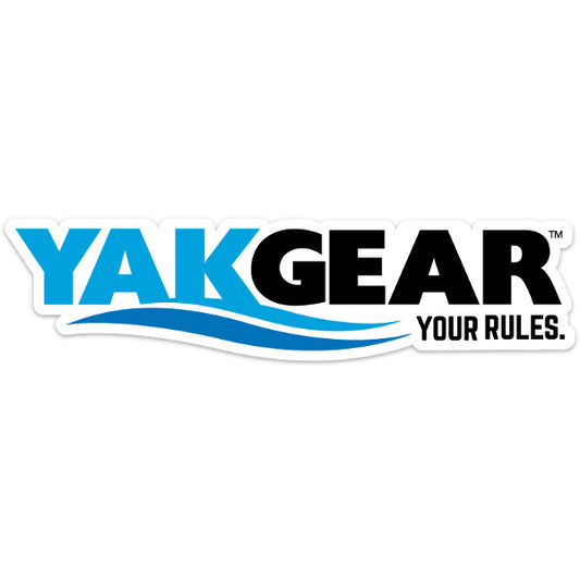 Yak Gear (ヤックギア) 公式オフィシャルロゴステッカー（カラー）