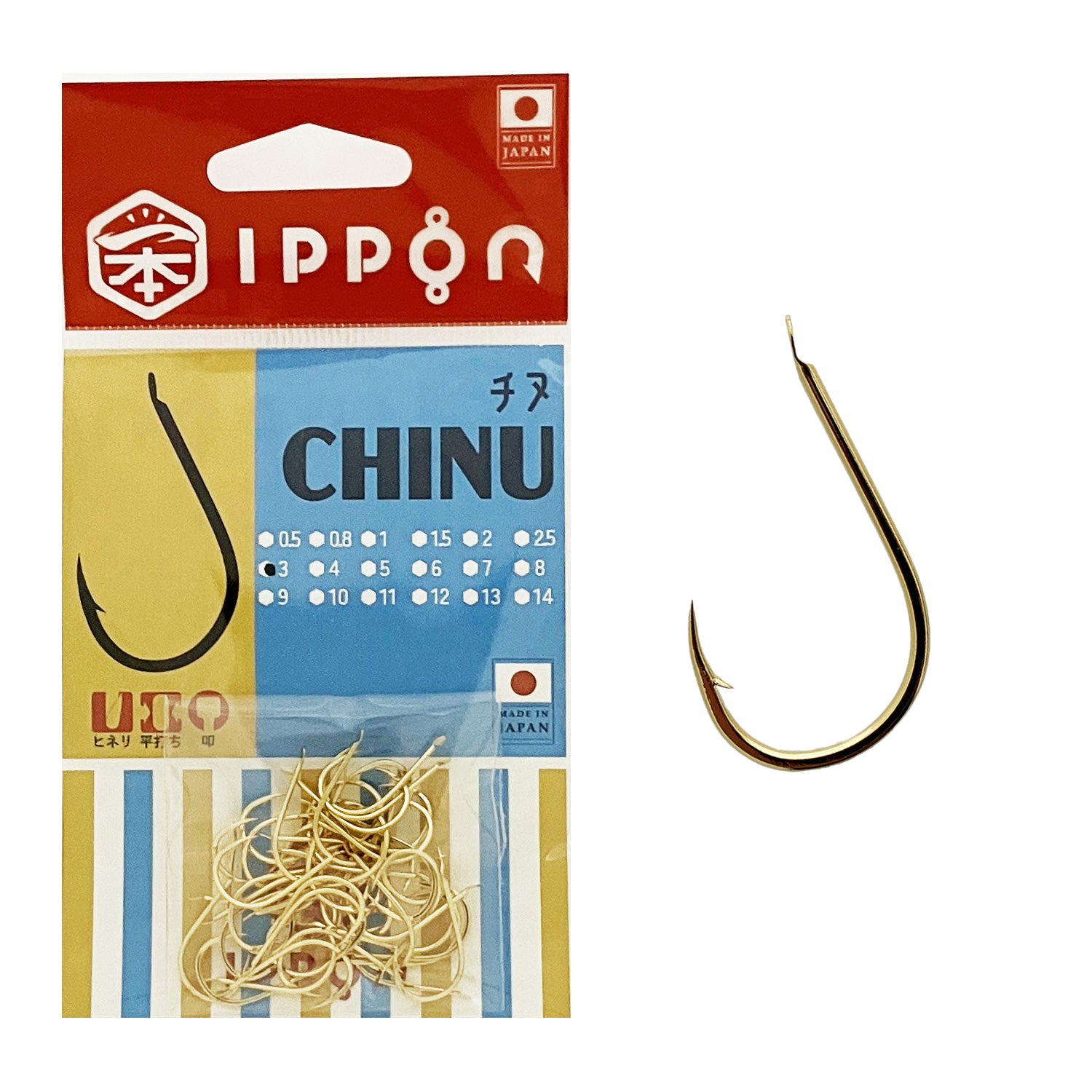IPPON (一本) チヌ ゴールドコート 日本製 – Rock Link(ロックリンク) ~ウミノ小舟のお店~