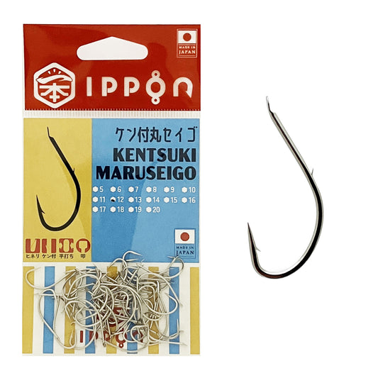 IPPON (一本) ケン付丸セイゴ ニッケルコート 日本製