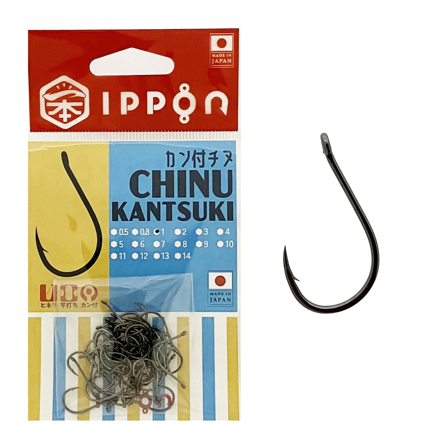 IPPON (一本) カン付チヌ ブラックコート 日本製