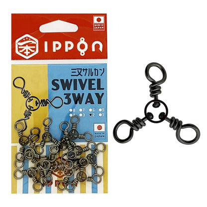 IPPON (一本) 三又サルカン 日本製