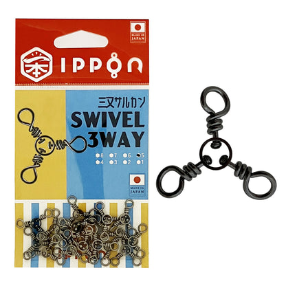 IPPON (一本) 三又サルカン 日本製