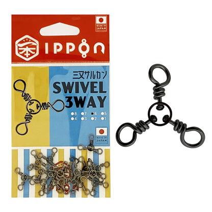 IPPON (一本) 三又サルカン 日本製