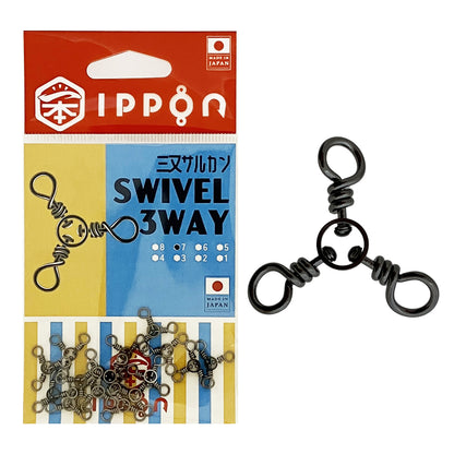 IPPON (一本) 三又サルカン 日本製