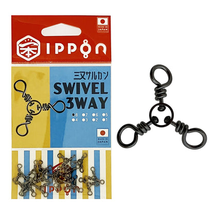 IPPON (一本) 三又サルカン 日本製