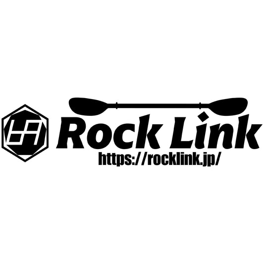 Rock Link (ロックリンク) 公式オフィシャルロゴステッカー (単色)