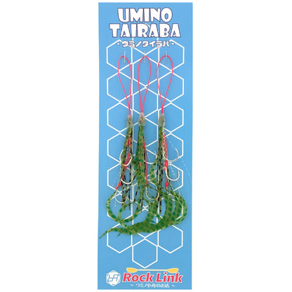 UMINO (ウミノ) タイラバ ビビ 異波動ネクタイ アシメツインカーリー 3本フック 3セット入